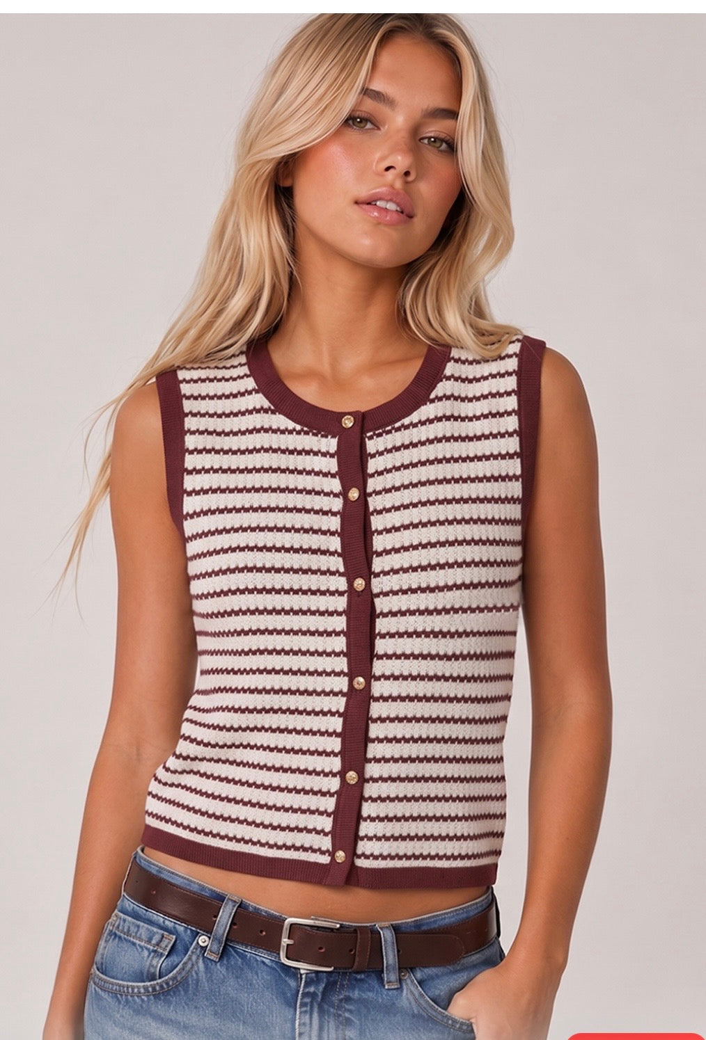 Preslie Striped Sweater