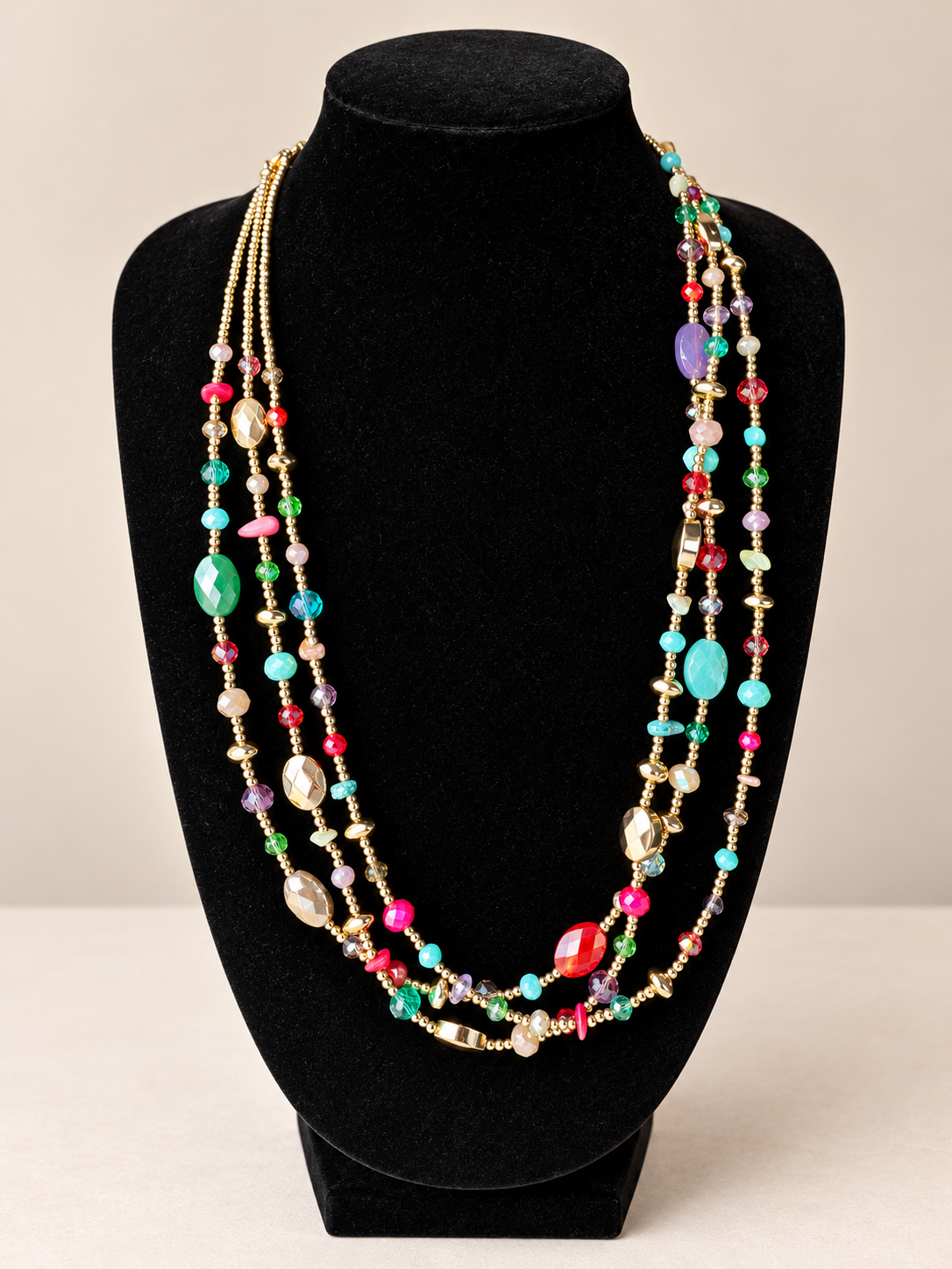 The Layered Taj Mahal Necklace