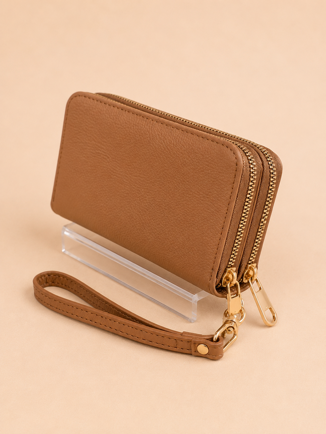 Double Zipper Wallet