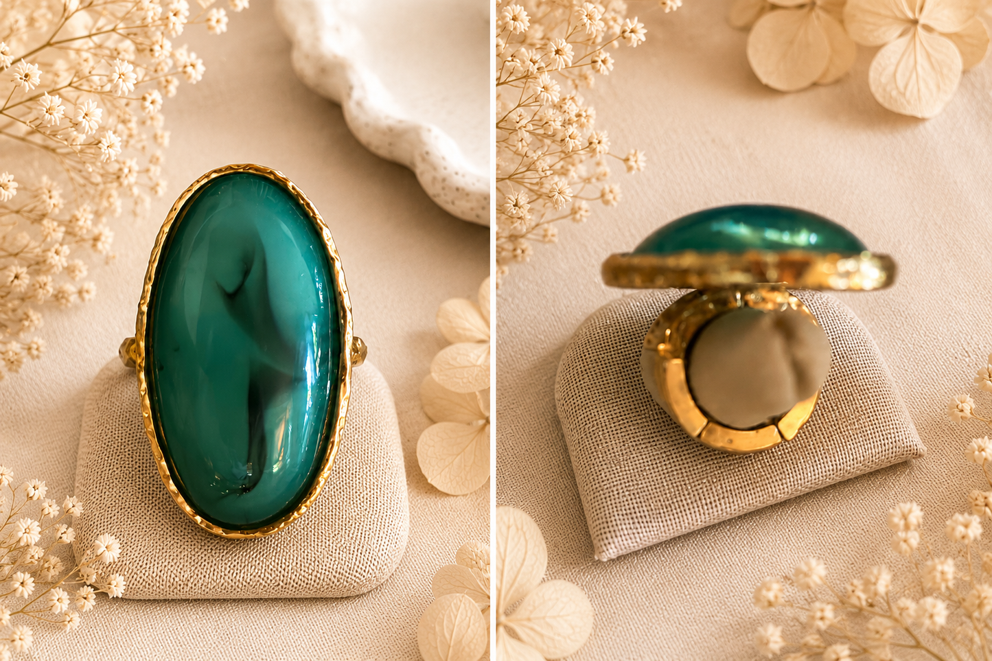 Emerald City Statement Ring