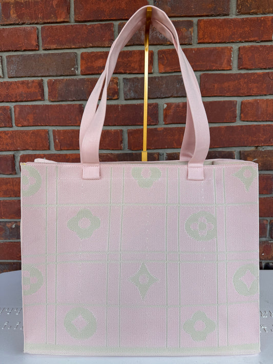 Designer Inspired Knit Tote