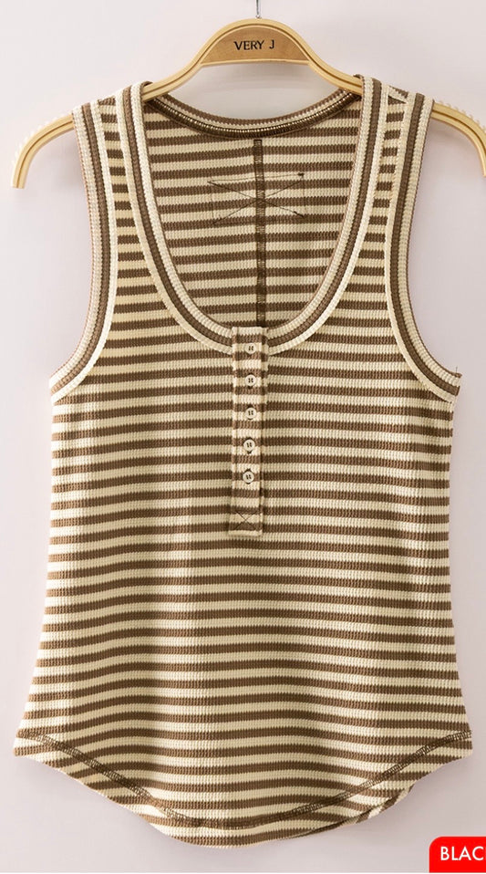 Kylie Stripe Tank