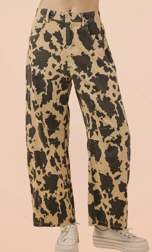 Boujee Cowgirl Barrel Jean