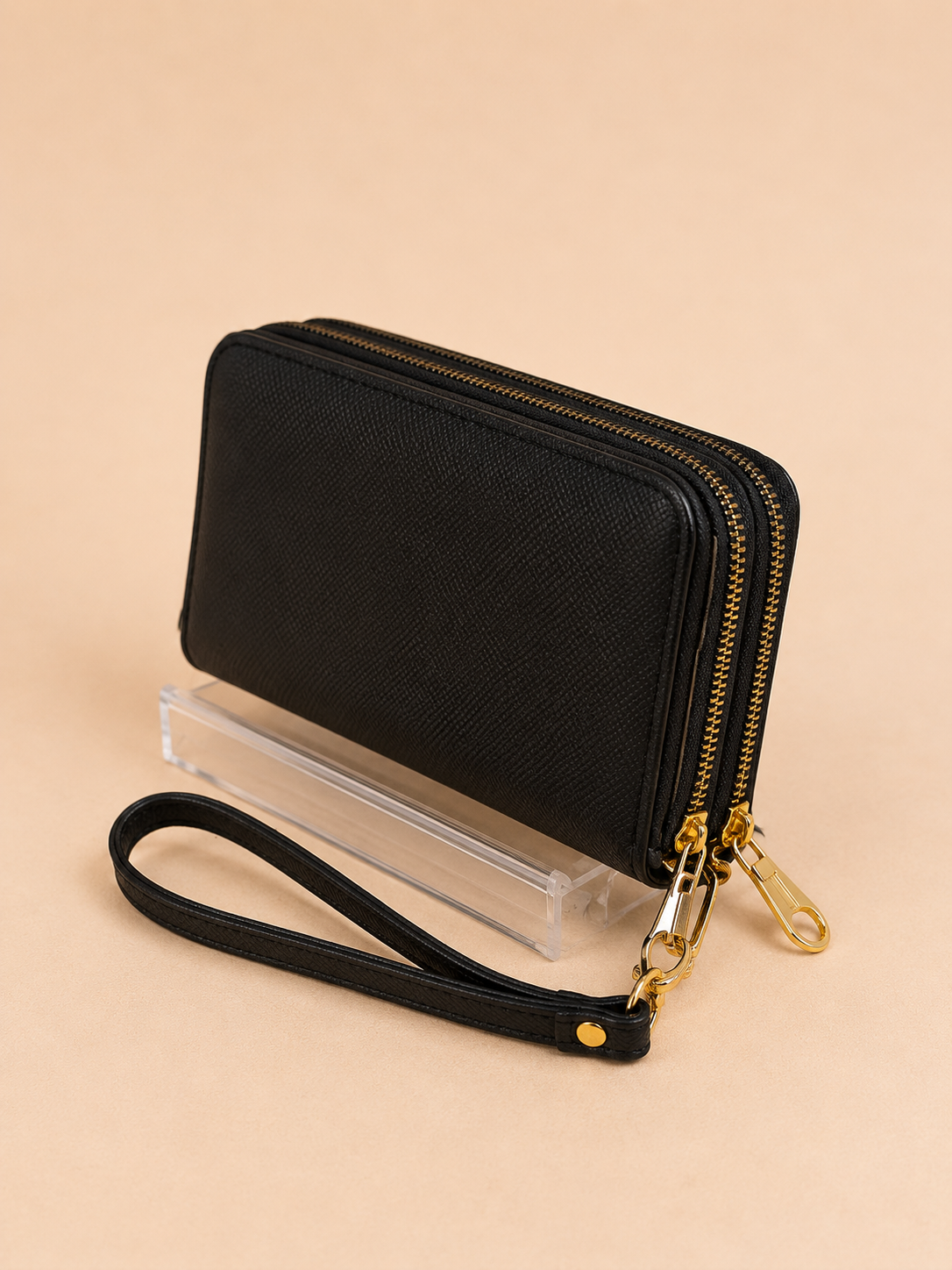 Double Zipper Wallet