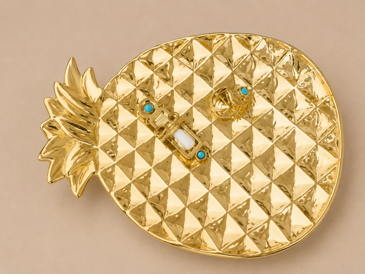 Pineapple Jewelry Dish