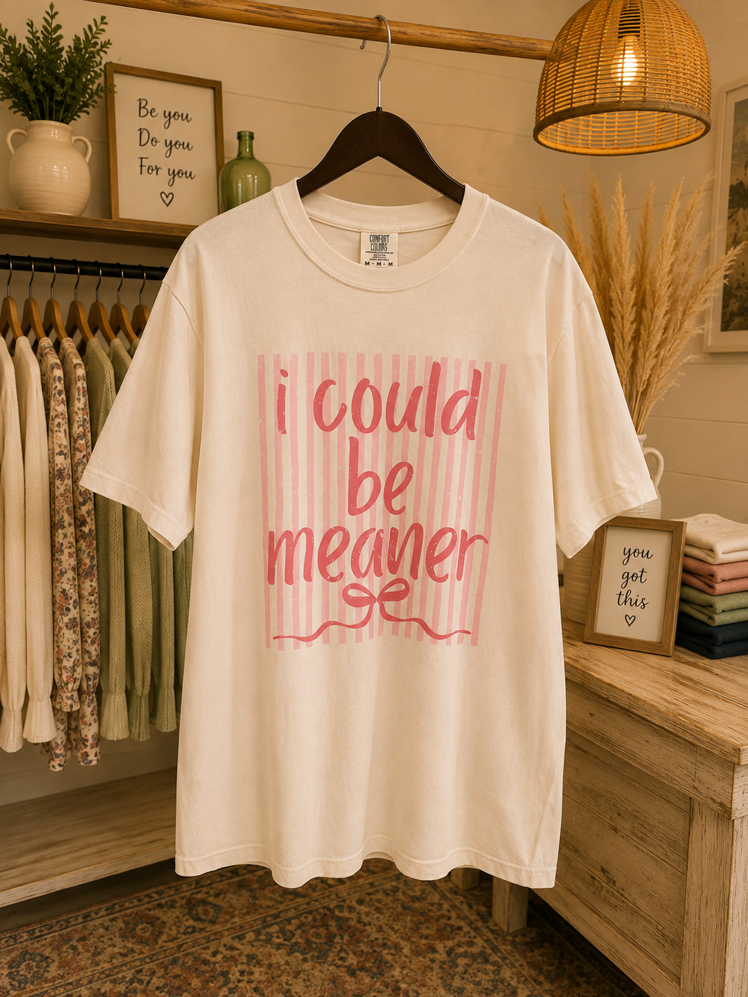 I Could Be Meaner Graphic Tee