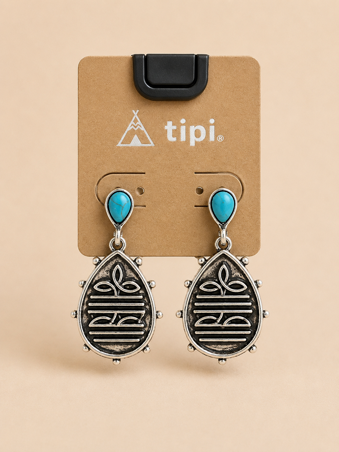 Boot-Stitch Earring