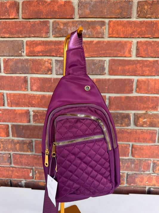 Royal Purple Crossbody