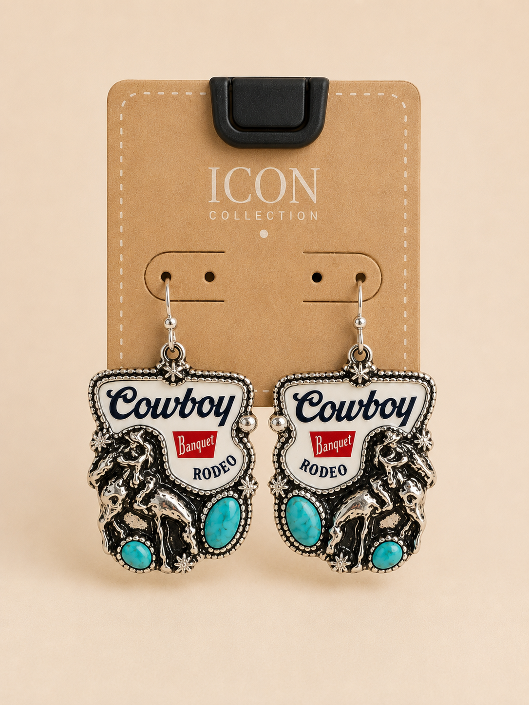 Cowboy Rodeo Earring