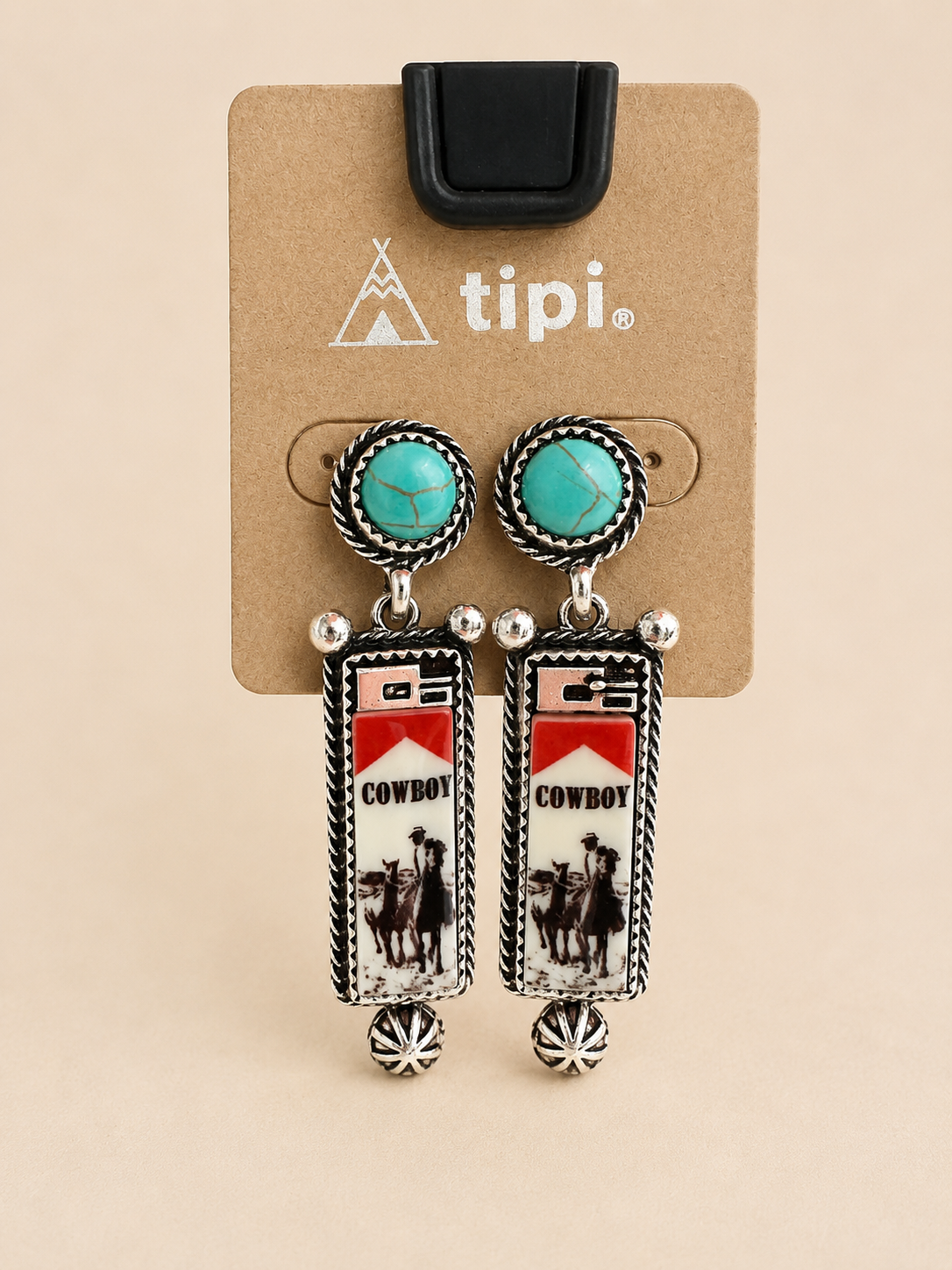 Marlboro Man Earring