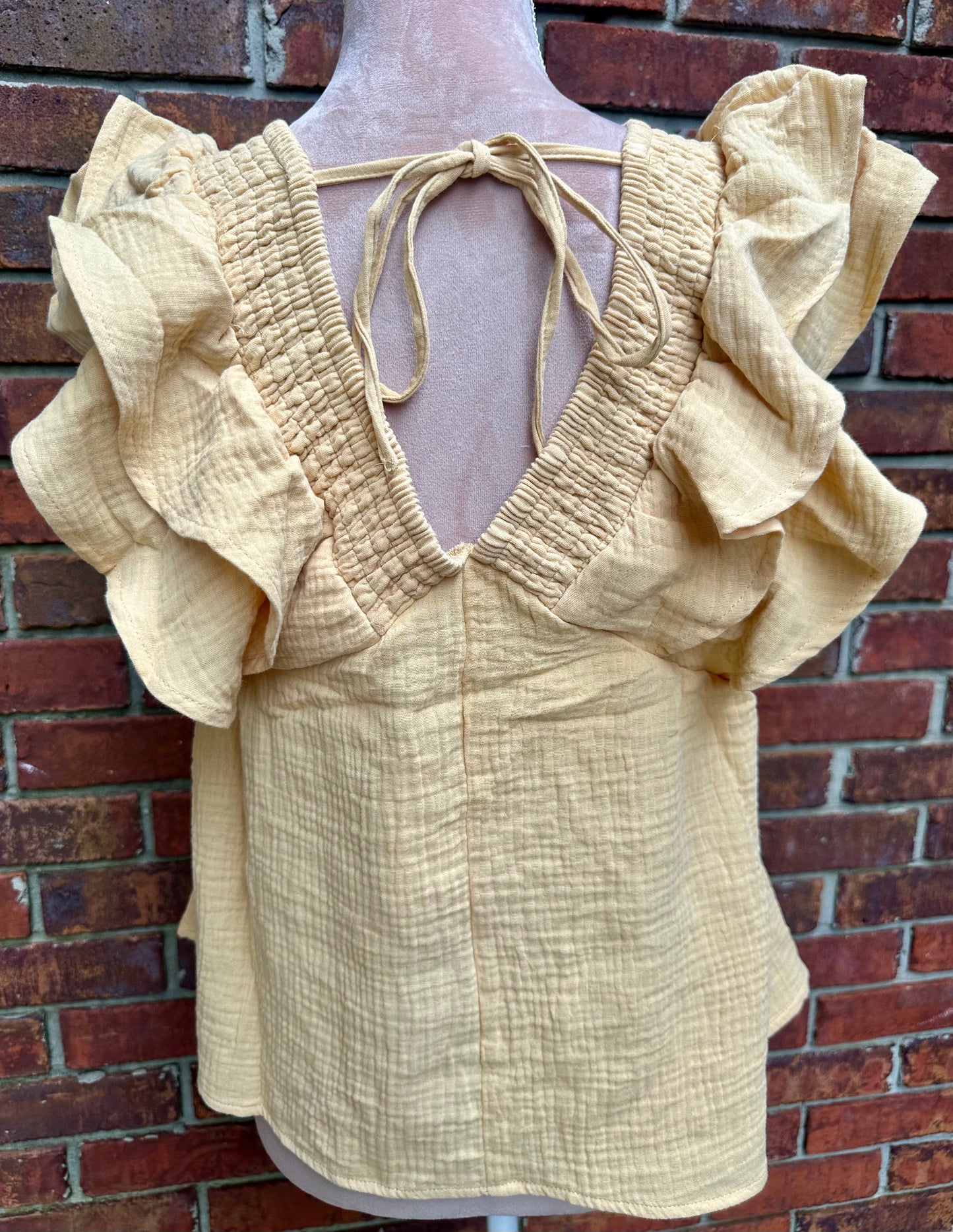 Maisie Ruffle Top