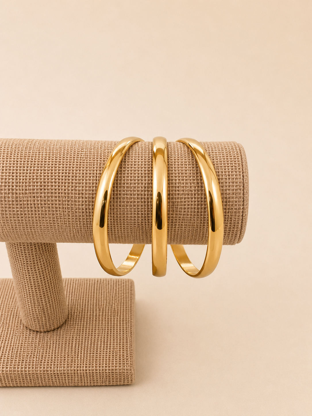 Classic Golden Glam Bangles